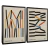 Kit 2 Quadros Decorativos Artista Bauhaus Minimalista Arte Composição na internet