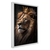 Quadro Decorativo Rei Leão III Imponente Coroa - Outlet dos Quadros | Maior fábrica da América Latina
