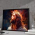 Quadro Decorativo Jesus colorido pintado Coroa de Espinhos - comprar online