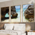 Kit 3 Quadros Decorativos Rocha na Praia