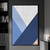 Quadro Decorativo Geométrico Azul III - buy online