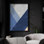 Quadro Decorativo Geométrico Azul III