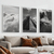 Kit 3 Quadros Decorativos Maravilhas do mundo PB - buy online