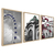 Kit 3 Quadros Decorativos São Paulo Cenário Urbano PB
