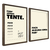 Kit 2 Quadros Decorativos Motivacionais Atitude - Outlet dos Quadros | Maior fábrica da América Latina