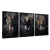 Kit 3 Quadros Decorativos Animais Empresários on internet
