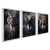 Kit 3 Quadros Decorativos Animais Empresários - buy online