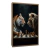 Quadro Decorativo Leão e tigre jogando Xadrez