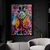 Quadro Decorativo Pato com Sacos de Dinheiro - comprar online