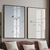 Kit 2 Quadros Decorativos Marítimo Pássaros