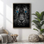 Quadro Decorativo Animais Foco Rosto Tigre - comprar online