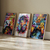 Kit 3 Quadros Decorativos Infantil Controle Vídeo-Game Fone de Ouvido Tinta Colorida
