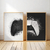 Kit 2 Quadros Decorativos Infantil Controle Vídeo-Game Preto e Branco - comprar online