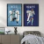 Kit 2 Quadros Decorativos Produtos Telas Kylian Mbappé 7 e Leonel Messi 10