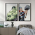 Kit 2 Quadros Decorativos Heróis Hulk e Thor