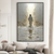 Quadro Decorativo 1 Tela Lançamentos Jesus anda sobre as águas