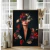 Quadro Decorativo Mulheres Mulher com Rosas