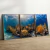 Quadro Decorativo 3 Telas Praia e mar Recife de coral na internet