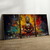Kit 3 Quadros Decorativos Zen e Signos Buda em fundo colorido na internet