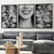 Kit 3 Quadros Decorativos Profissões Dentista Odontologia Sorrisos