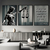 Kit 3 Quadros Decorativos Profissões Direito Estátua da Justiça Frase Inspiradora