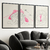 Kit 3 Quadros Decorativos Abstratos Cérebro Linhas Crochê Mãos Pessoa