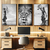 Kit 3 Quadros Decorativos Profissões Advocacia Justiça Leão Foco Ordem