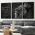 Kit 3 Quadros Decorativos Leão com Coroa e Salmo 121:3