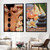 Kit 2 Quadros Decorativos Beleza Spa Massagem Pedras Quentes Velas Aromáticas Relaxante Orquídeas