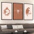 Kit 3 Quadros Decorativos Abstratos Gestação Ventre Florescer Mãe e Bebê - buy online