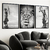 Kit 3 Quadros Decorativos Profissões Advocacia Justiça Leão Foco Ordem - buy online