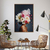 Quadro Decorativo Florais e Folhagens Buque de flores sobre mulher II - comprar online