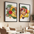 Kit 2 Quadros Decorativos Profissões Nutrição Alimentos Saudáveis Saúde e Bem Estar - comprar online