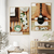 Kit 2 Quadros Decorativos Beleza Spa Massagem Relaxante Pedras Quentes Orquídeas - comprar online
