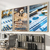 Kit 3 Quadros Decorativos Profissões Contabilidade Caduceu Gráficos Números Crescendo - comprar online