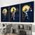 Kit 3 Quadros Decorativos Profissões Direito Trio de Quadros Estátua da Justiça - buy online