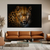 Quadro Decorativo Animais Onça Pintada Olhar Assassino