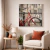 Quadro Decorativo Bicicleta Vermelha - comprar online