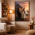 Quadro Decorativo Leão Jesus de Nazaré e o Leão de Judá