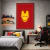 Quadro Decorativo Homem de Ferro Capacete Heróis - comprar online