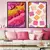 Kit 2 Quadros Decorativos Beleza Maquiagem Pó Colorido - comprar online