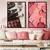 Kit 2 Quadros Decorativos Beleza Maquiagem Pó Pincel Kabuki - comprar online