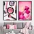 Kit 2 Quadros Decorativos Beleza Maquiagem Batom Blush Pó