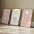 Kit 3 Quadros Decorativos Infantil Coelho, Elefante e Girafa II