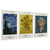 Kit 3 Quadros Decorativos Vincent Van Gogh - Trio II - comprar online