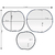 Mirror Composition Organic 115x105cm - Outlet dos Quadros | Maior fábrica da América Latina
