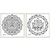 Kit 2 Quadros Decorativos Mandala União-Sucesso na internet