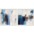 Kit 2 Quadros Decorativos Abstrato XIII na internet