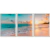 Kit 3 Quadros Decorativos Mar Perfeito na internet