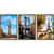 Kit 3 Quadros Decorativos Paisagem Cidade Londres França na internet
